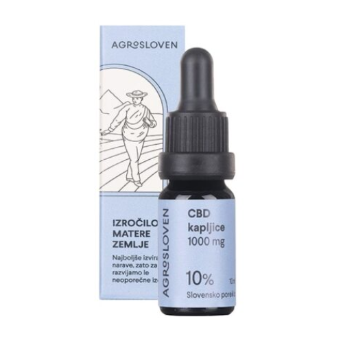 Picături CBD 10 %, 10 ml