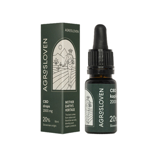 Picături de CBD 20%.