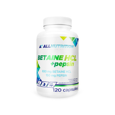 Betaină HCL + pepsină, 120 de capsule