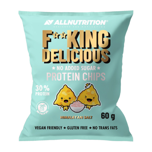 Chipsuri proteice cu sare de Himalaya, 60 g