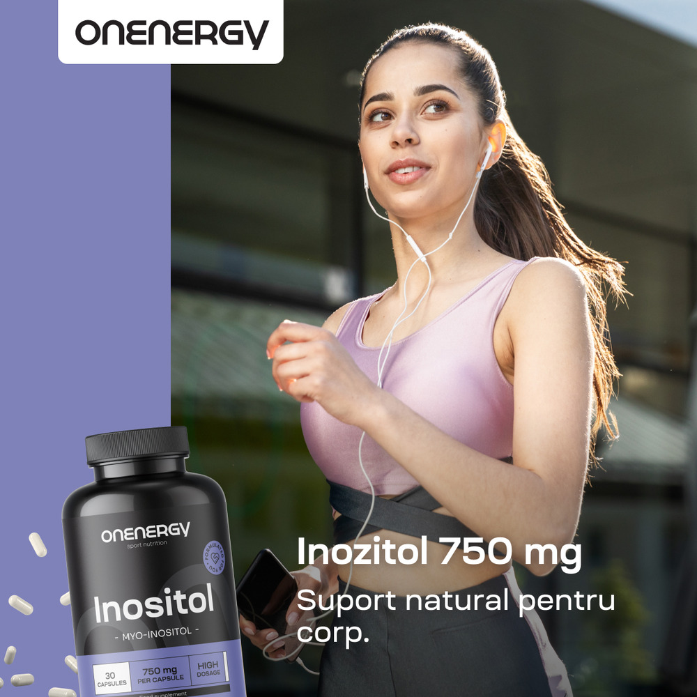 Inozitol 750 mg, 30 de capsule - FutuNatura.ro