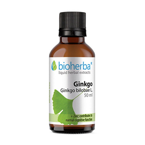Tinctura de ginkgo biloba.