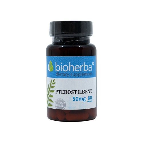 Pterostilben 50 mg, 60 de capsule