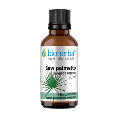 Tinctura de Saw Palmetto.