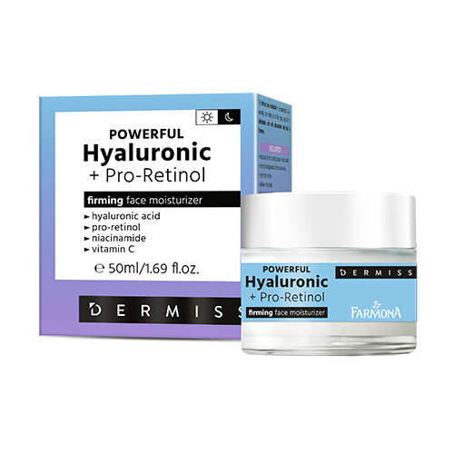 Crema cu acid hialuronic si pro-retinol.