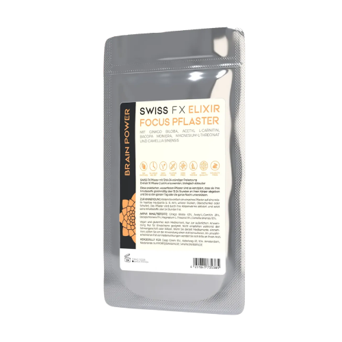 Focus – plasturi cu ginkgo și brahmi, 10 plasturi