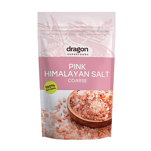 Sare de Himalaya roz, măcinată grosier.