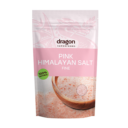 Sare de Himalaya roz, fin măcinată.