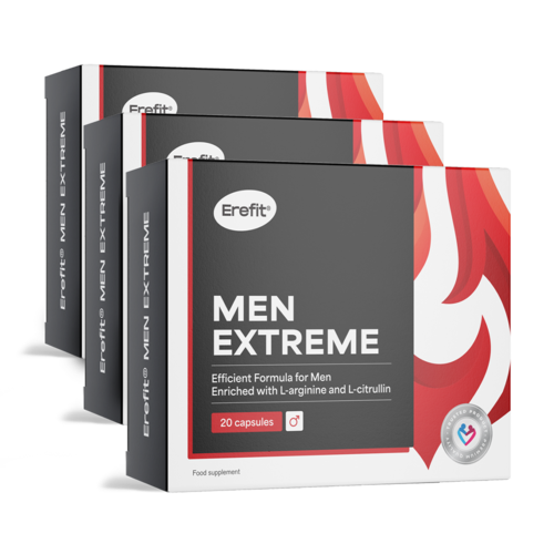3x Men Extreme – complex pentru bărbați, total 60 de capsule