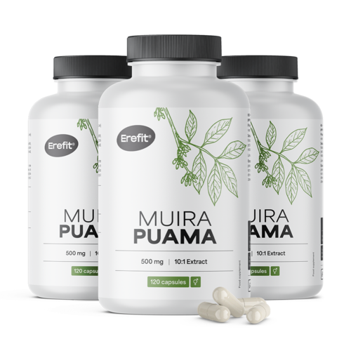 3x Muira Puama 5000 mg, total 360 de capsule