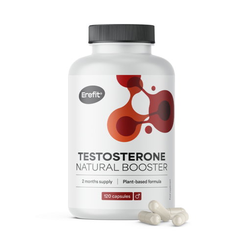 Testosterone – Natural Booster, 120 de capsule