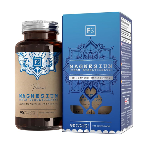Bisglicinat de magneziu, 90 de capsule