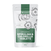 BIO Alge Spirulină + Chlorella, detox și digestie, 400 de comprimate