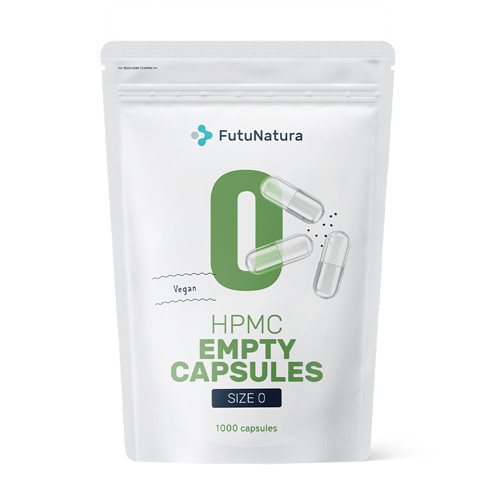 Capsule vegane HPMC, dimensiune 0