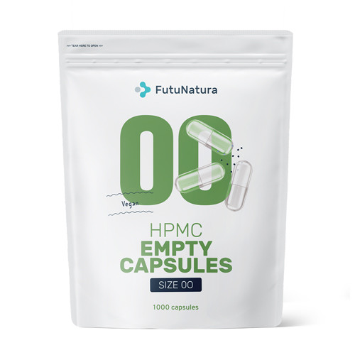 Capsule vegane HPMC, dimensiune 00