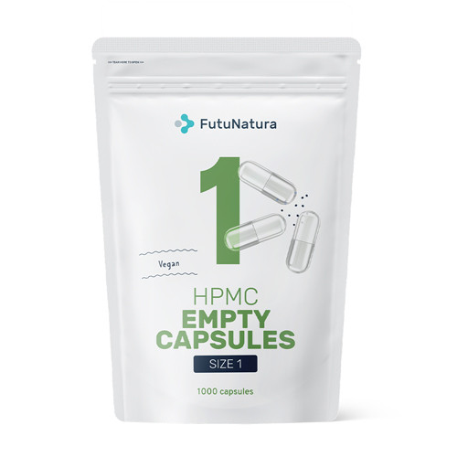 Capsule vegane HPMC, dimensiune 1