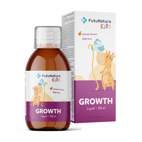 GROWTH – Supliment alimentar lichid pentru copii în perioada de creștere, 150 ml