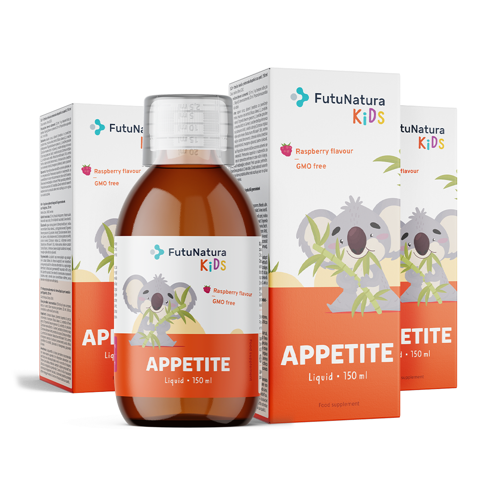 APPETITE – Supliment alimentar lichid pentru copii pentru poftă de mâncare