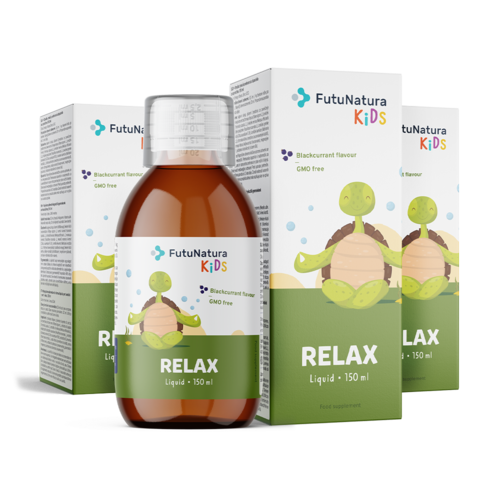 3x Supliment alimentar pentru copii sub formă lichidă pentru relaxare, total 450 ml