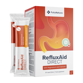 RefluxAid DIRECT - băutură pentru acidul gastric.
