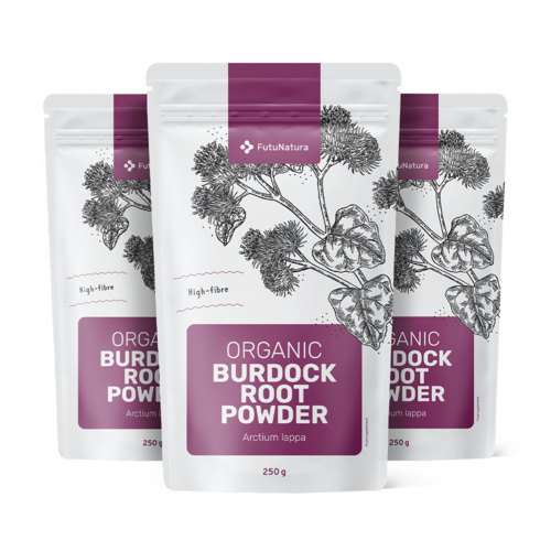3x BIO Brusture - rădăcină pulbere, total 750 g