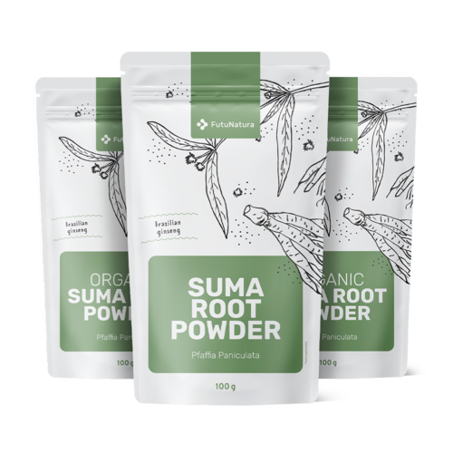 3x BIO Rădăcină Suma pulbere, total 300 g