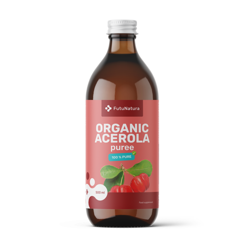 BIO Suc cu pulpă din acerola, 500 ml