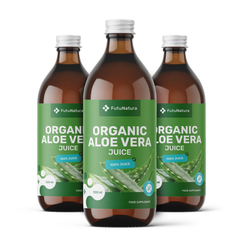 3x BIO Suc de aloe vera, total 1500 ml