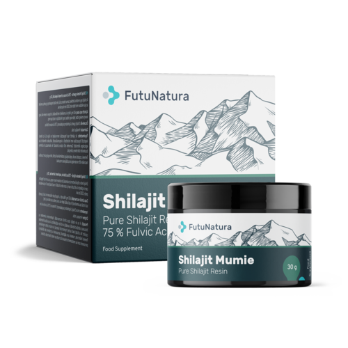 Shilajit Mumie rășină – 75 % acid fulvic, 30 g