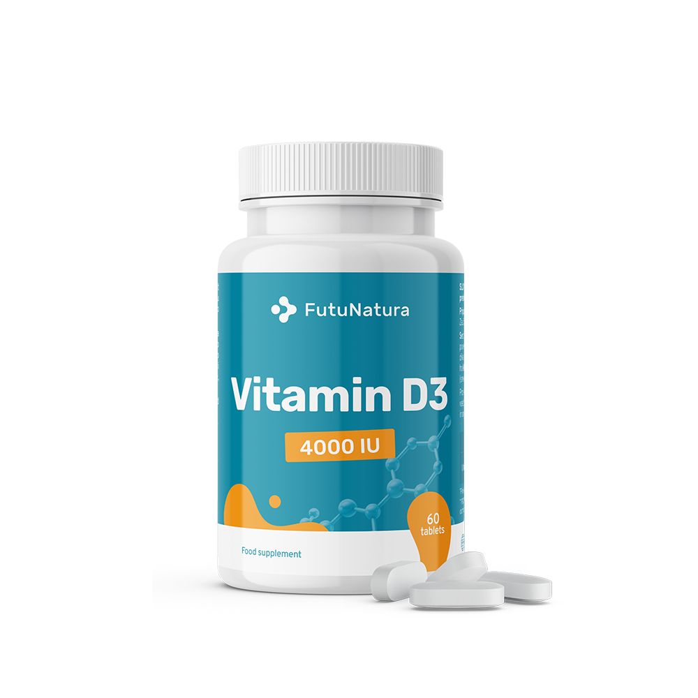 Tablete de vitamina D.