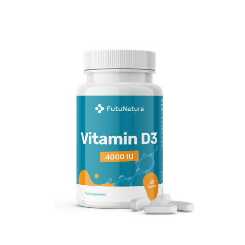 Vitamina D3, 4000 UI - sistem imunitar, 60 de comprimate