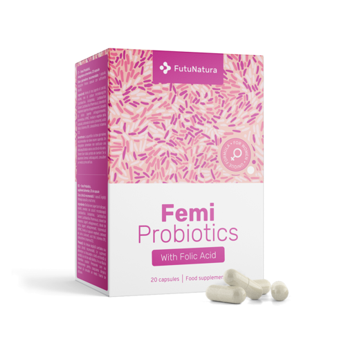 Femi Probiotics – pentru femei, 20 de capsule