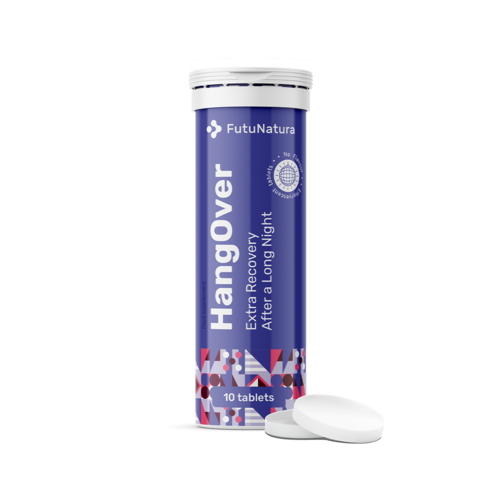 HangOver – comprimate efervescente, 10 comprimate efervescente