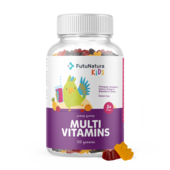 MULTI VITAMINS – Bomboane gumate multivitamine pentru copii, 120 bomboane gumate