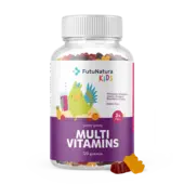 MULTI VITAMINS – Bomboane gumate multivitamine pentru copii, 120 bomboane gumate