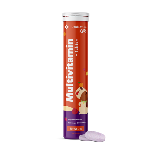 Multivitamine pentru copii – comprimate efervescente, 20 de comprimate efervescente