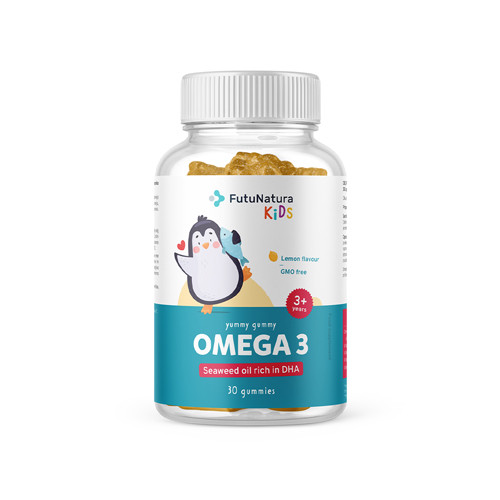 Omega-3 bomboane gumate pentru copii