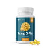 Omega 3 Plus 1000 mg - inima și vasele de sânge, 120 de capsule moi