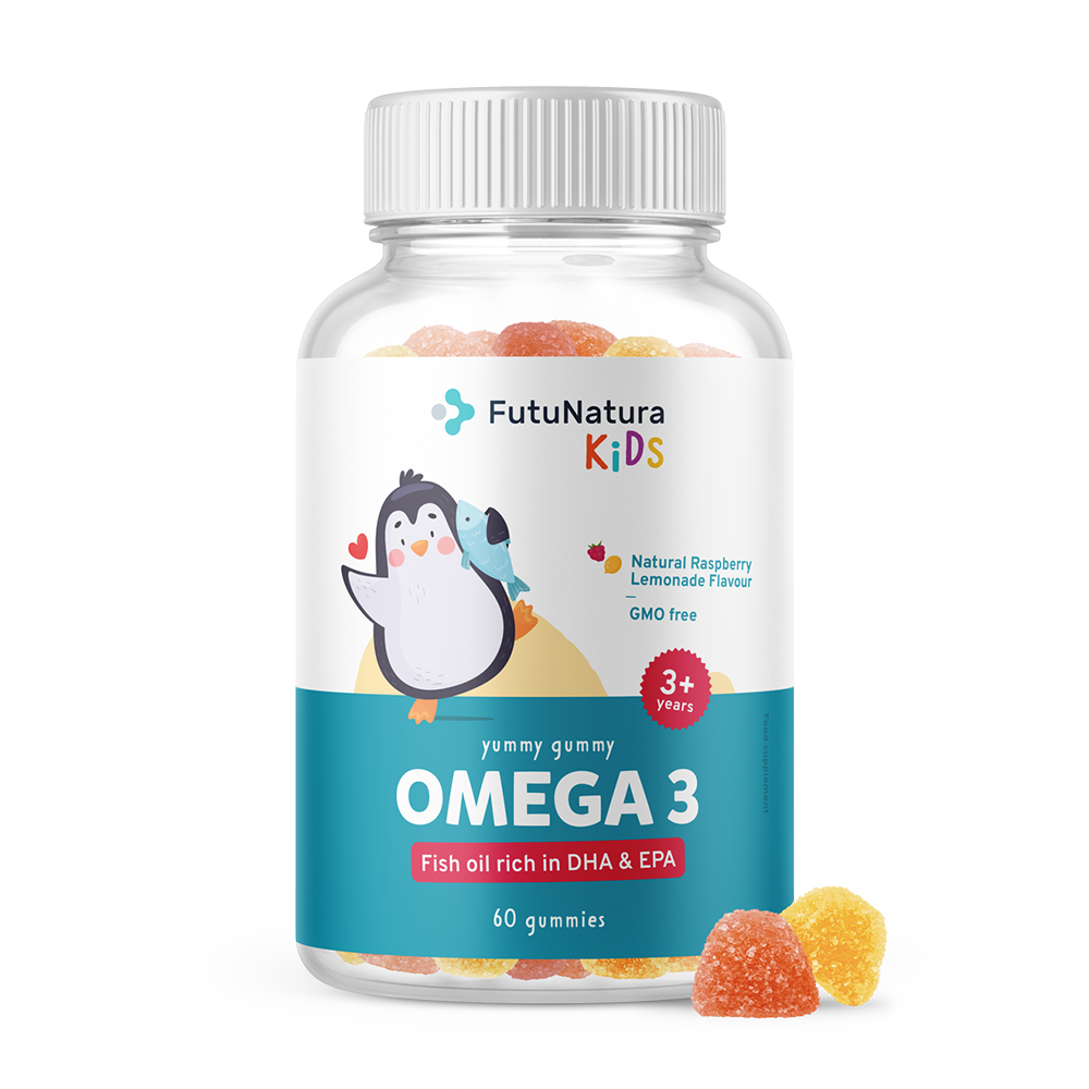 OMEGA-3 – Bomboane gumate pentru copii
