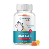 OMEGA-3 – Bomboane gumate pentru copii, 60 de bomboane gumate