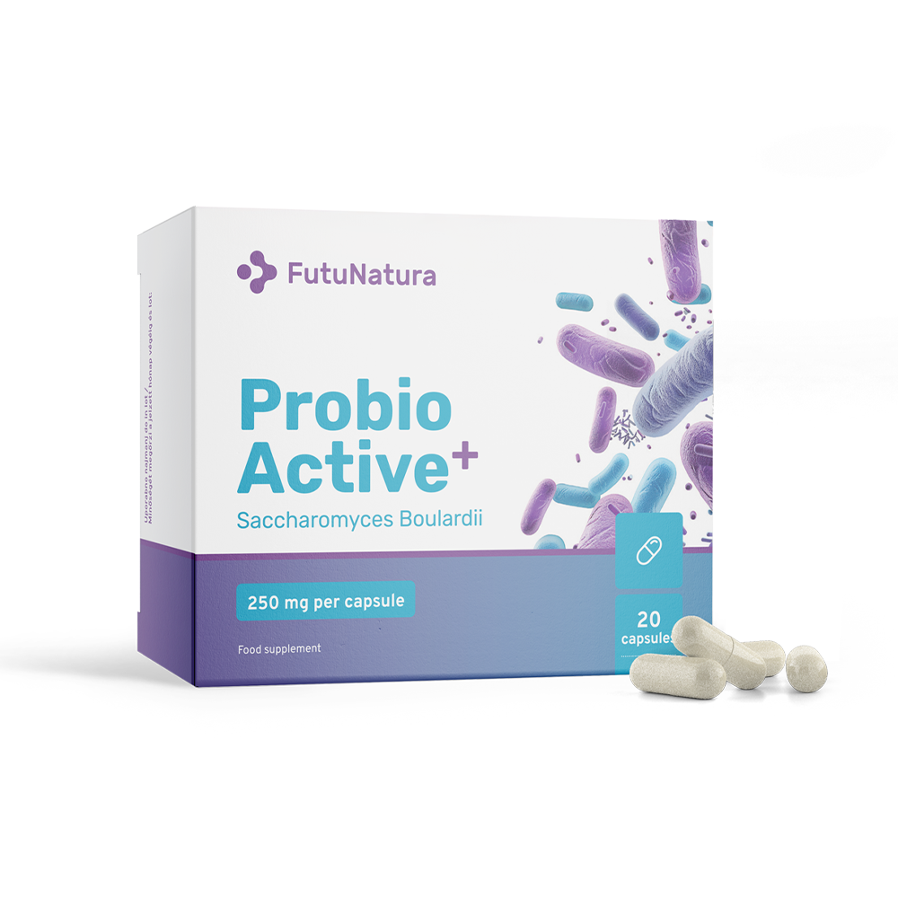 Probio Active PLUS - Saccharomyces boulardii 250 mg in capsule.
