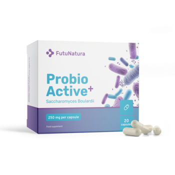 Probio Active PLUS - Saccharomyces boulardii 250 mg in capsule.