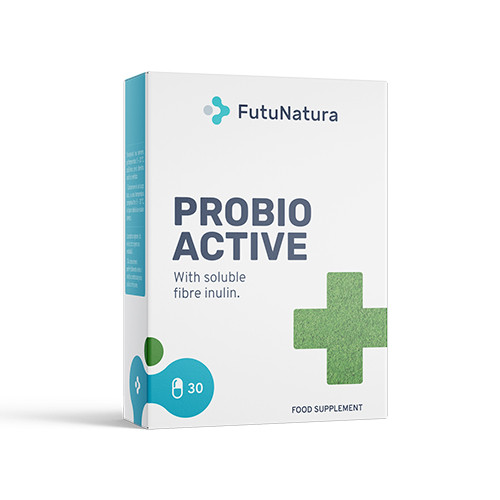 Probiotic - gumă cu culturi microbiologice.