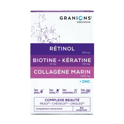 Colagen + biotină + retinol – complex pentru frumusețe