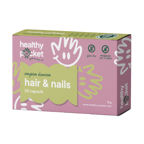 Hair & Nails - complex pentru păr, unghii și piele, 30 de capsule