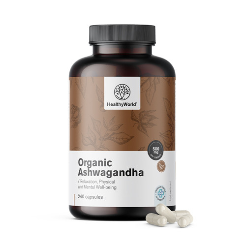BIO Ashwagandha 500 mg în capsule