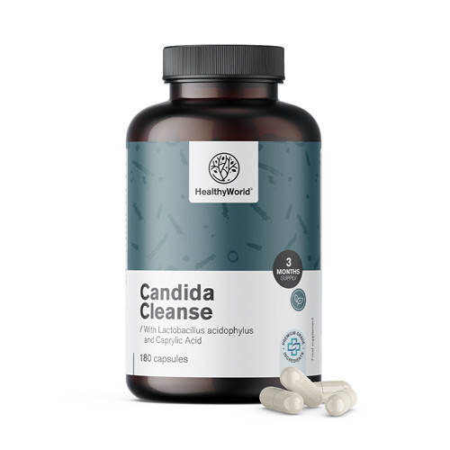 Candida Cleanse cu Lactobacillus acidophylus și Bifidobacterium bifidum