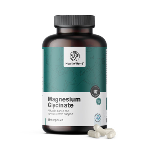 Glicinat de magneziu în capsule