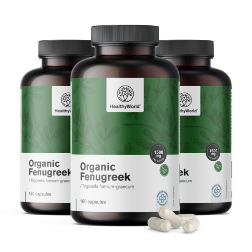 3x BIO Triplat (fân grecesc), total 540 de capsule