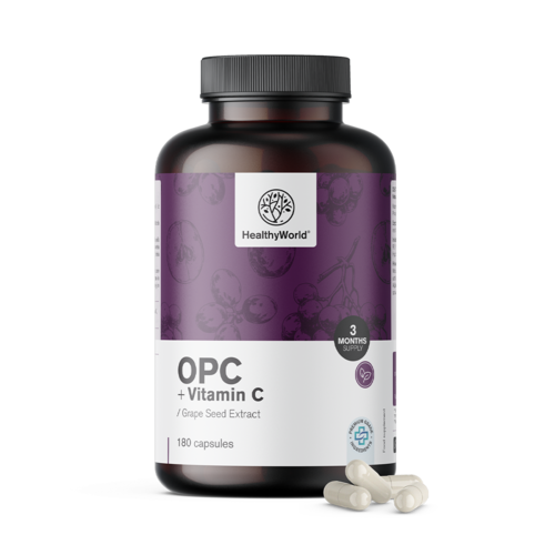 OPC + vitamina C în capsule